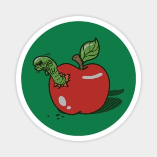 Appleburster Funny Chestburster Alien Inside Apple Magnet